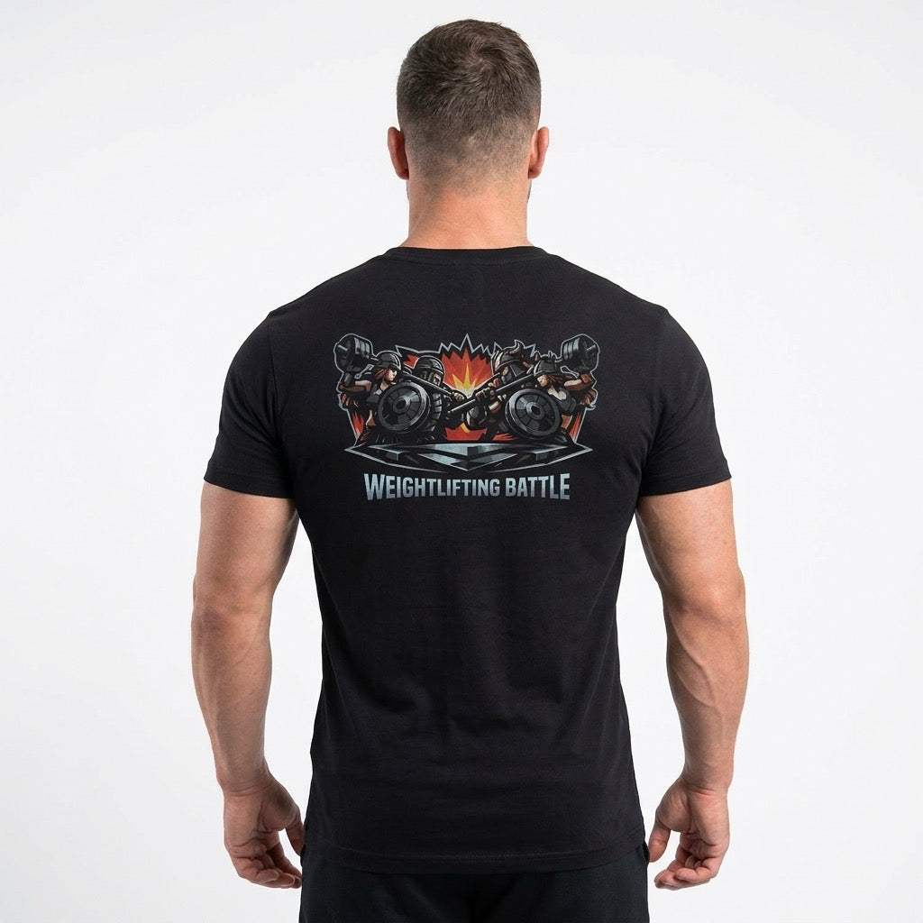 FLAKE X WEIGHTLIFTING BATTLE T-SHIRT MEN