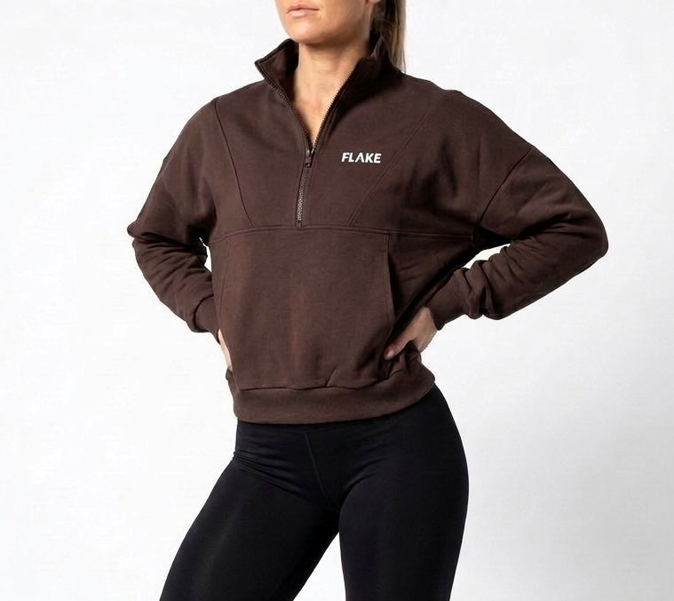 GLASIER HALF ZIP SWEATSHIRT